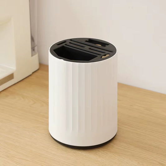 Organizador de cubiertos multifuncional con escurridor